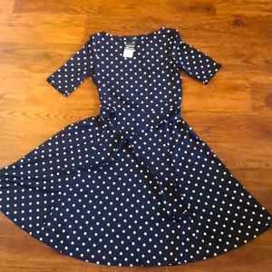 Cute flowy Polka dot dress.